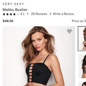 Victoria’s Secret Malibu Bustier Top